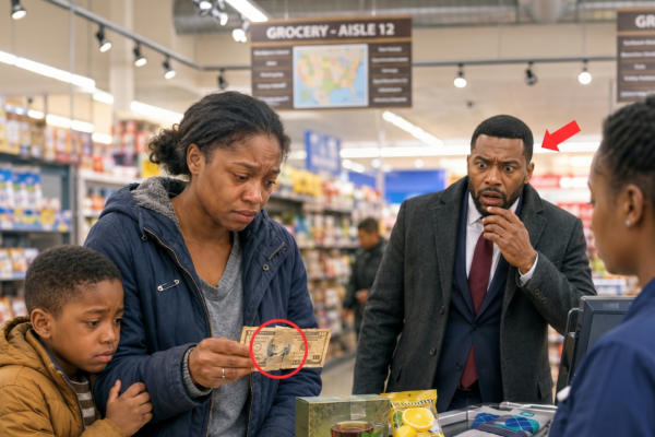 Abandoned Single Mom Had Only A Torn $10 For Groceries. The Strange Ma...